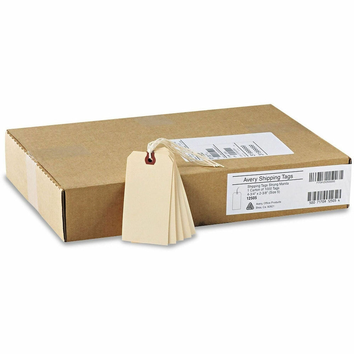Avery&reg; Strung Manila Shipping Tags - 2000