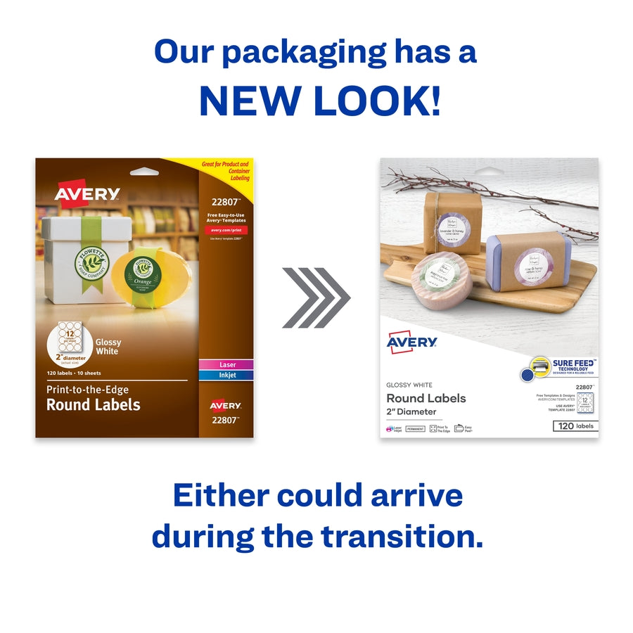 Avery&reg; Sure Feed Glossy Labels - Alternate-Image9