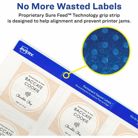 Avery&reg; Sure Feed Glossy Labels - Alternate-Image2