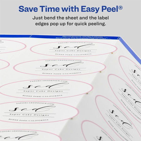 Avery&reg; Sure Feed Printable Glossy White Labels - Alternate-Image6