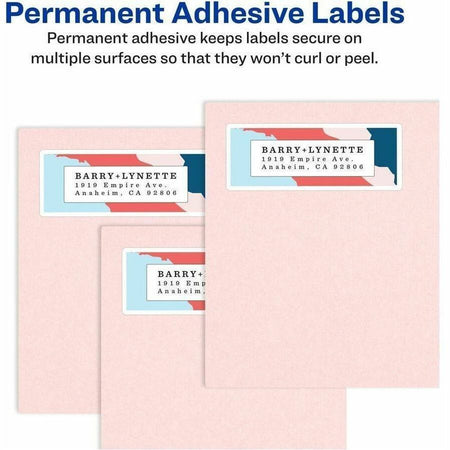 Avery® Sure Feed® White Shipping Labels - Alternate-Image1