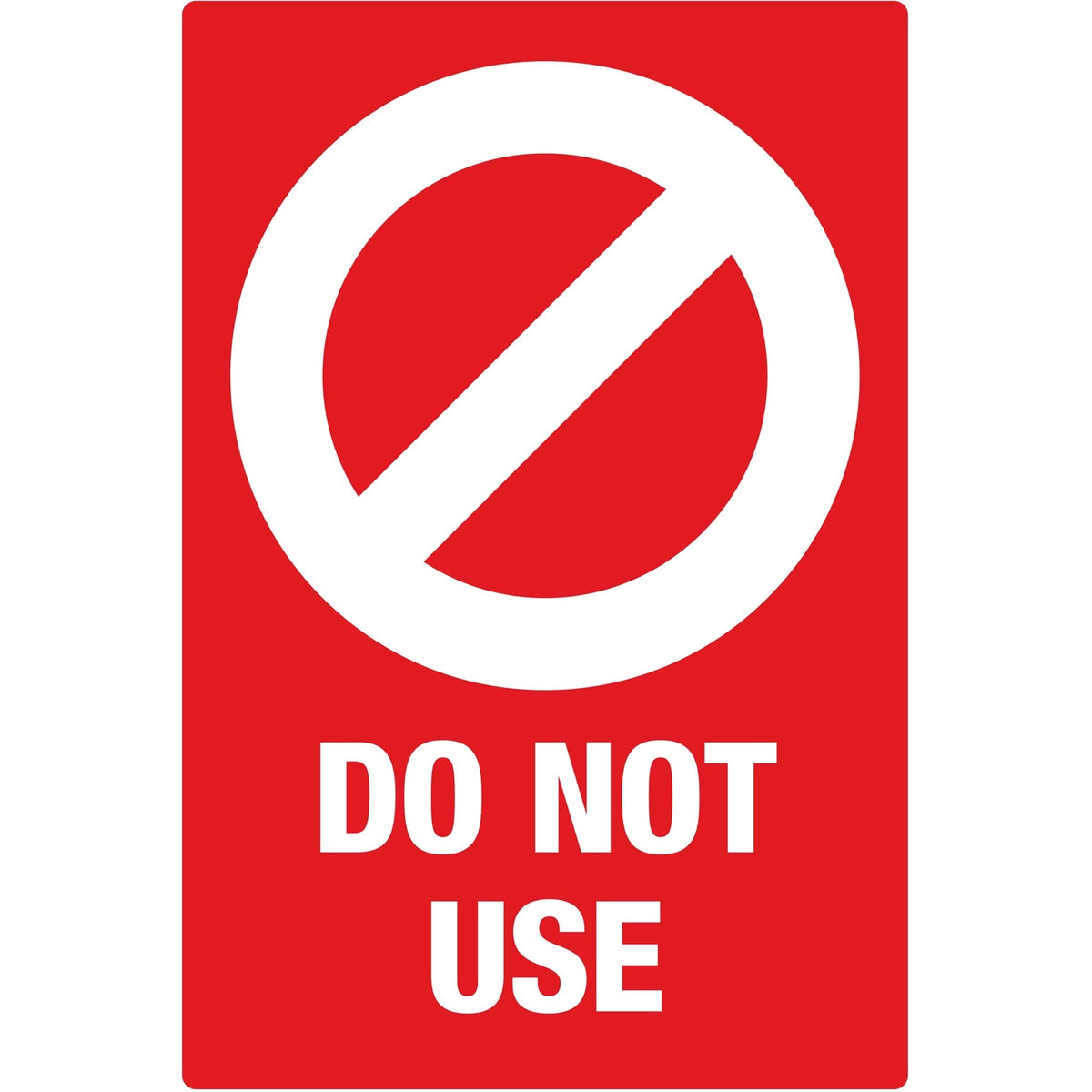 Avery® Surface Safe DO NOT USE Table & Chair Decals - 2000