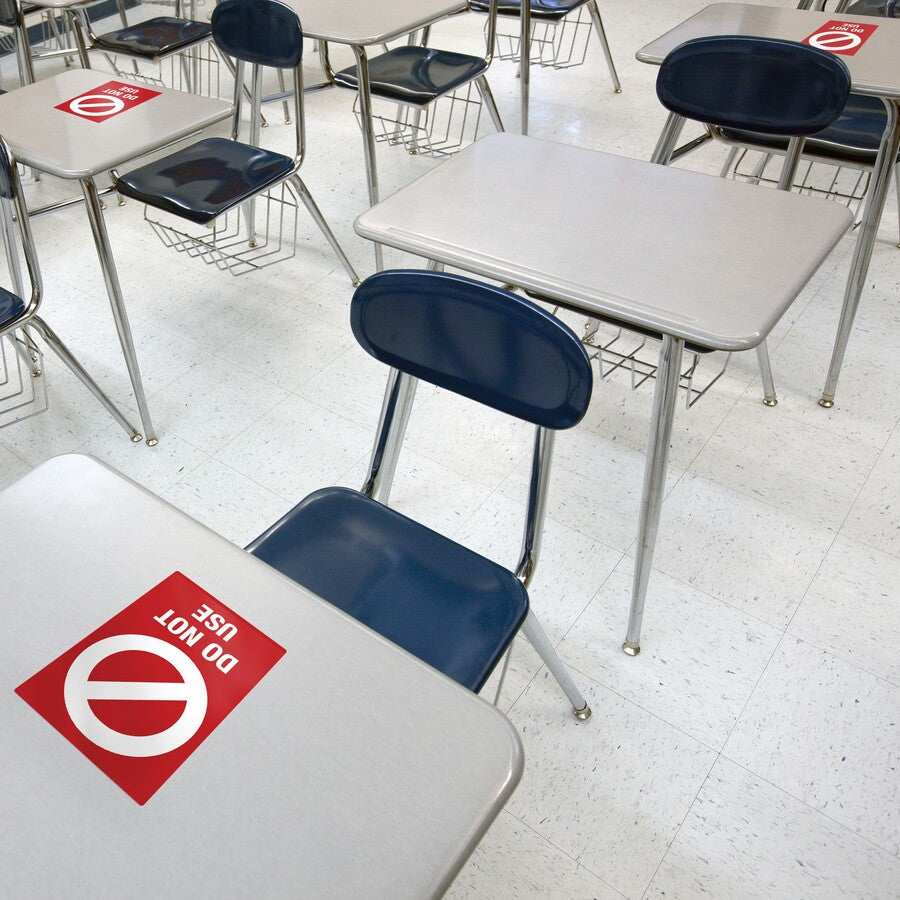 Avery® Surface Safe DO NOT USE Table & Chair Decals - Alternate-Image6