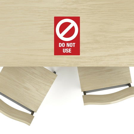 Avery® Surface Safe DO NOT USE Table & Chair Decals - Alternate-Image5