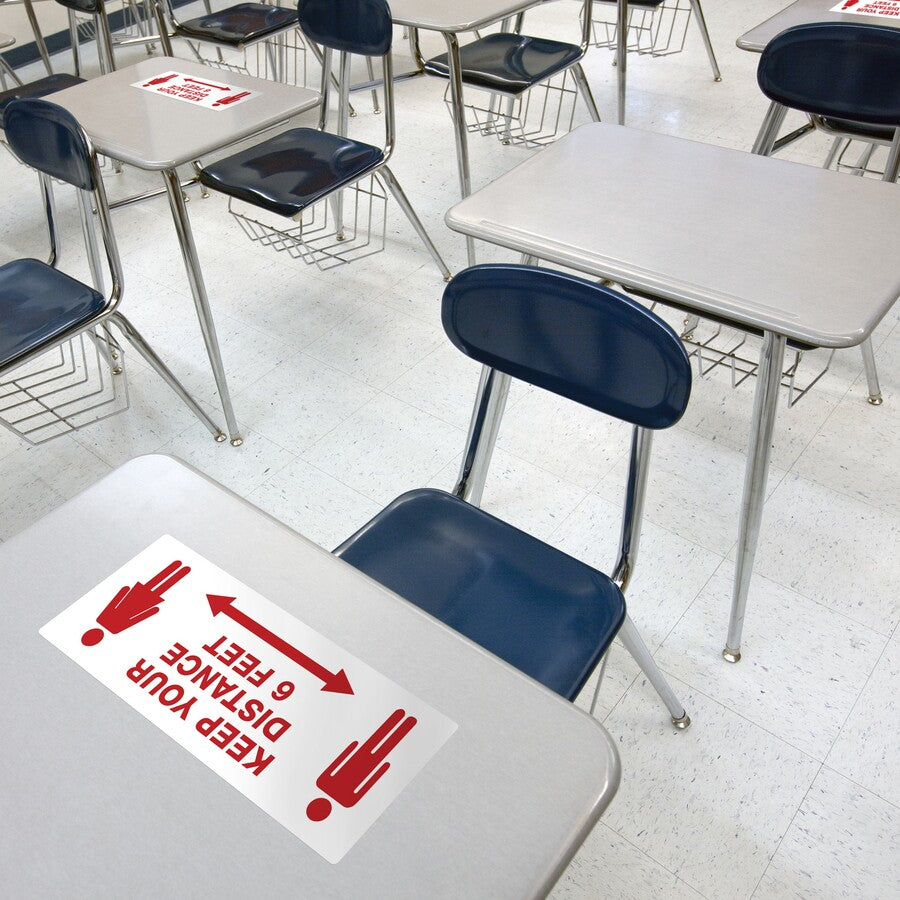 Avery® Surface Safe KEEP YOUR DISTANCE Decals - Alternate-Image6