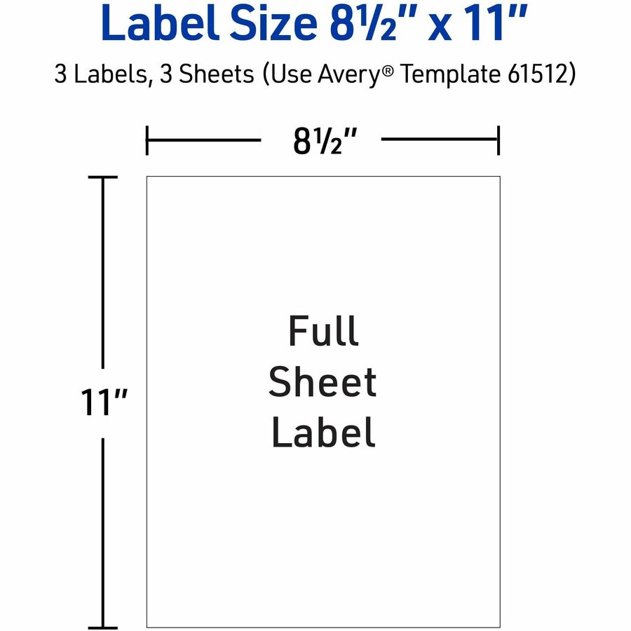 Avery® Surface Safe Printable Decal Stickers - Alternate-Image6