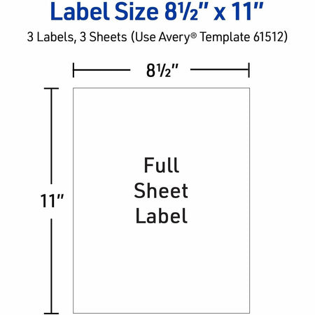 Avery® Surface Safe Printable Decal Stickers - Alternate-Image6