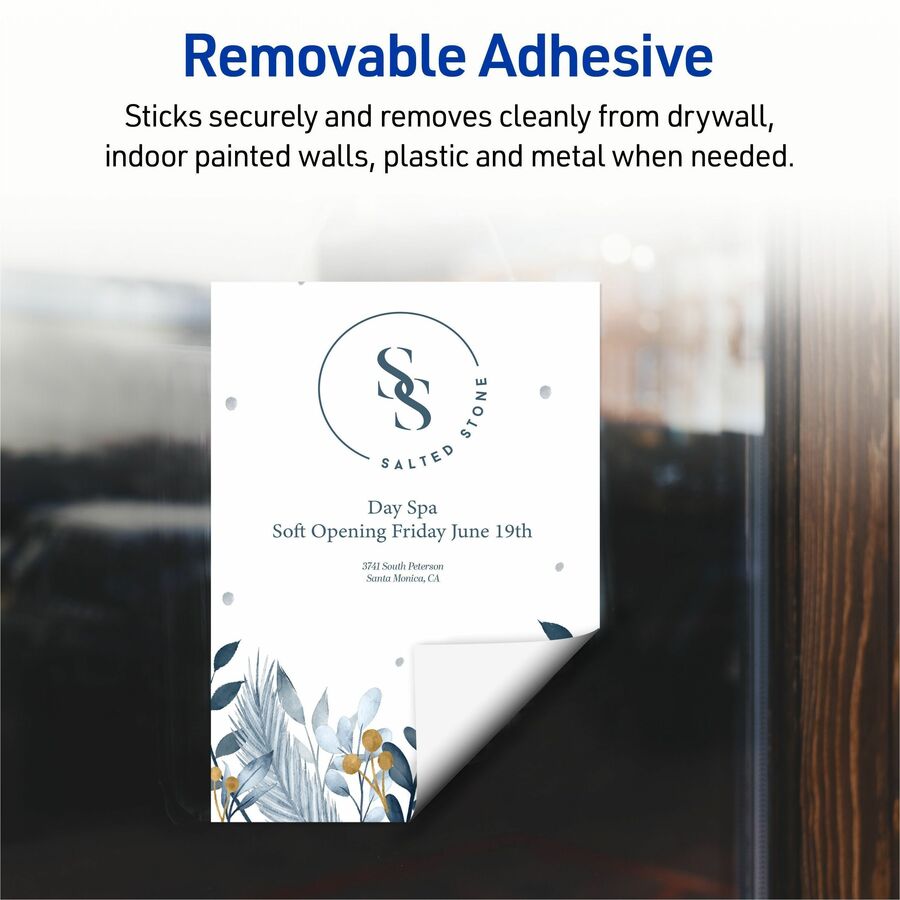 Avery® Surface Safe Printable Decal Stickers - Alternate-Image2