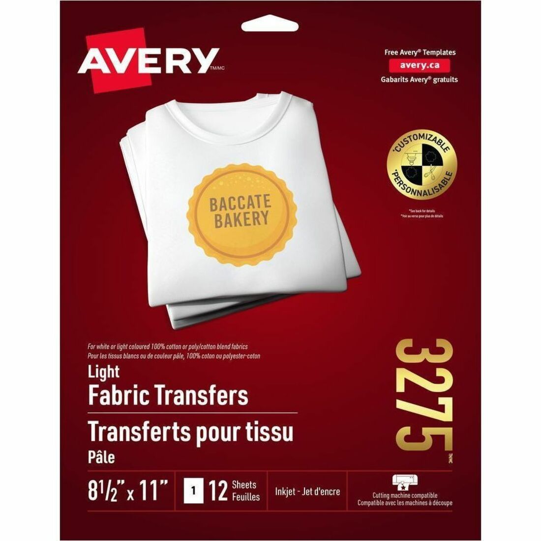 Avery T-Shirt Transfers - 1100