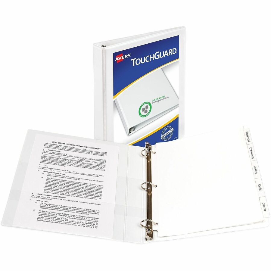 Avery® TouchGuard View 3 Ring Binder - Alternate-Image1