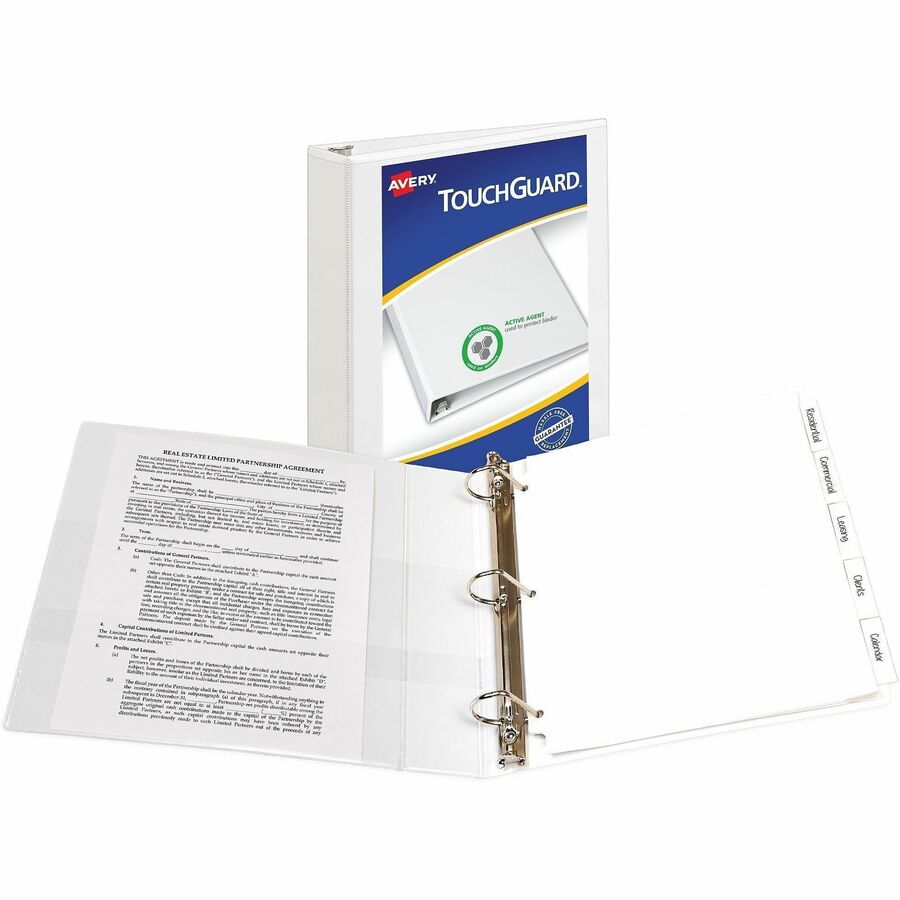 Avery® TouchGuard View 3 Ring Binder - Alternate-Image1