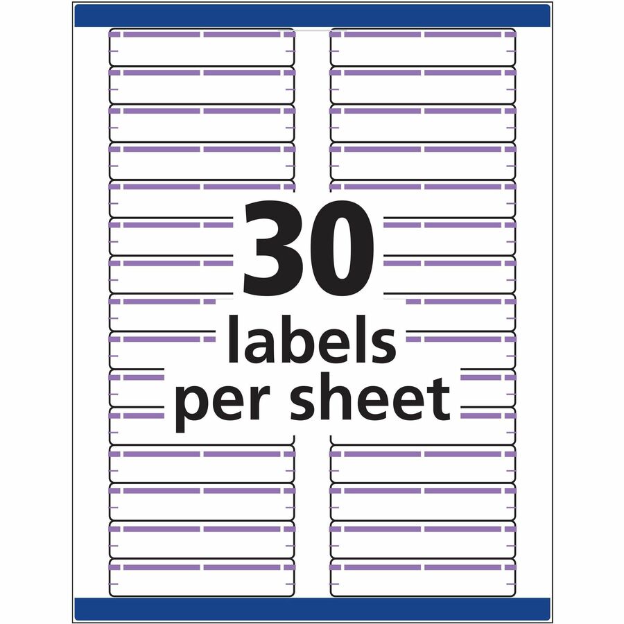 Avery® TrueBlock File Folder Labels - Alternate-Image4