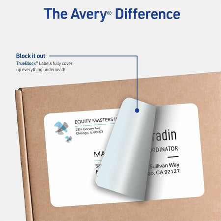 Avery® TrueBlock Shipping Label - Alternate-Image1