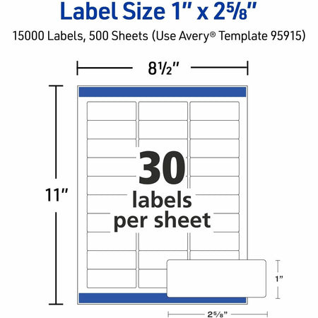 Avery® TrueBlock White Shipping Labels - Alternate-Image4