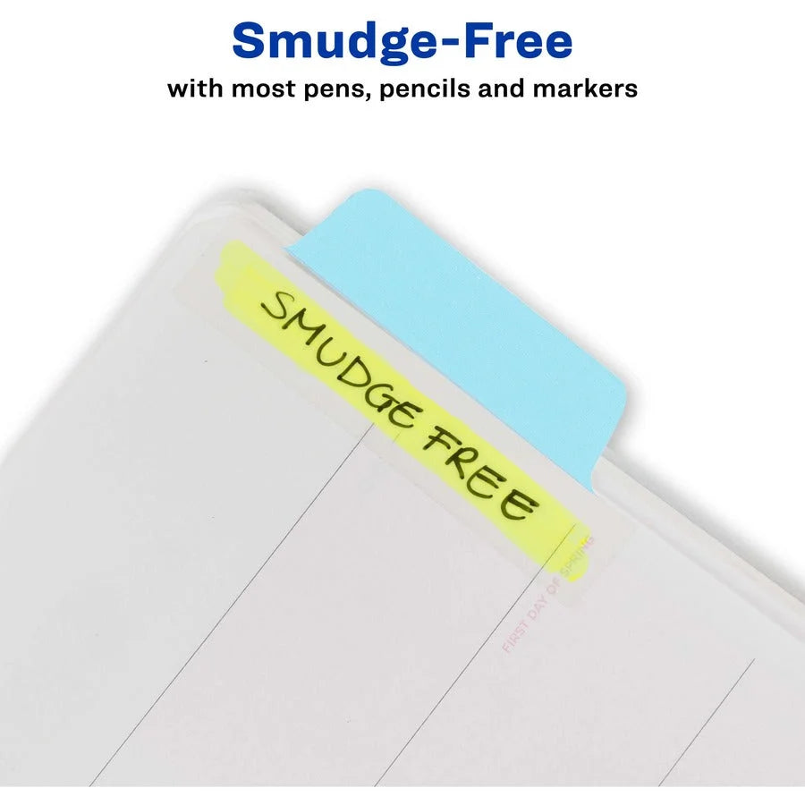 Avery® Ultra Tabs File - Organize with Clear Film & Pastel Colors - Index Accessories Page Markers