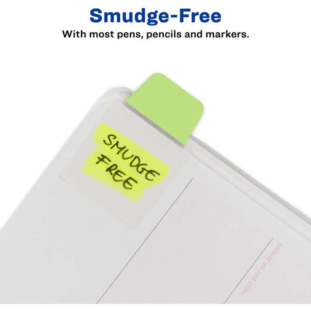 Avery® Ultra Tabs File Tab: Clear Film Pastel Colors - 40 Pack - Index Accessories & Page Markers