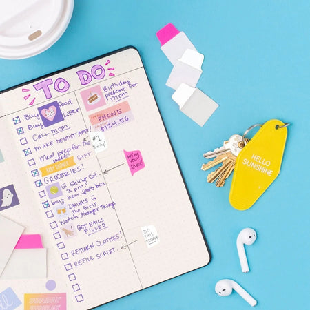 Avery® Ultra Tabs Mini - Clear Film White Paper - 40 Pack - Index Accessories & Page Markers