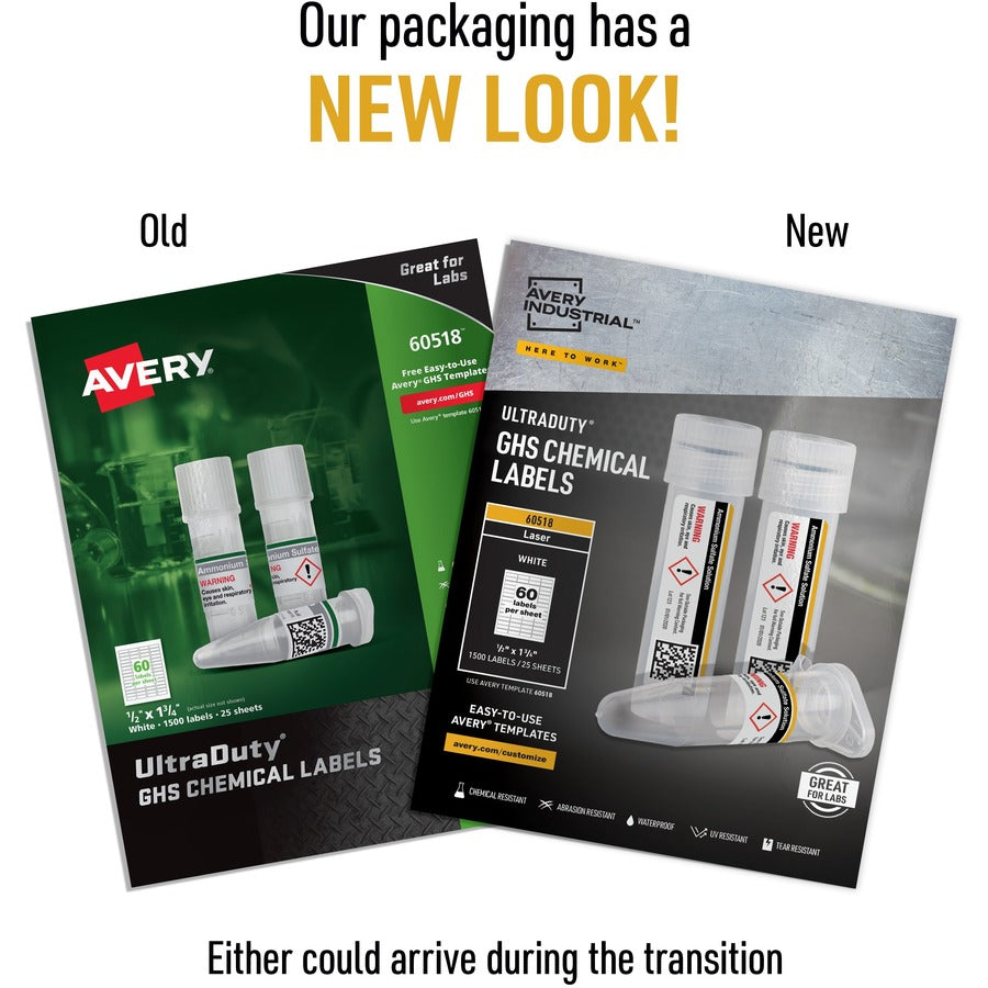 Avery® UltraDuty Chemical Label - Alternate-Image2