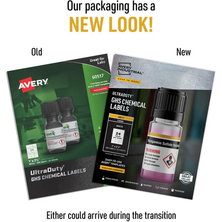 Avery® UltraDuty Chemical Label - Alternate-Image2
