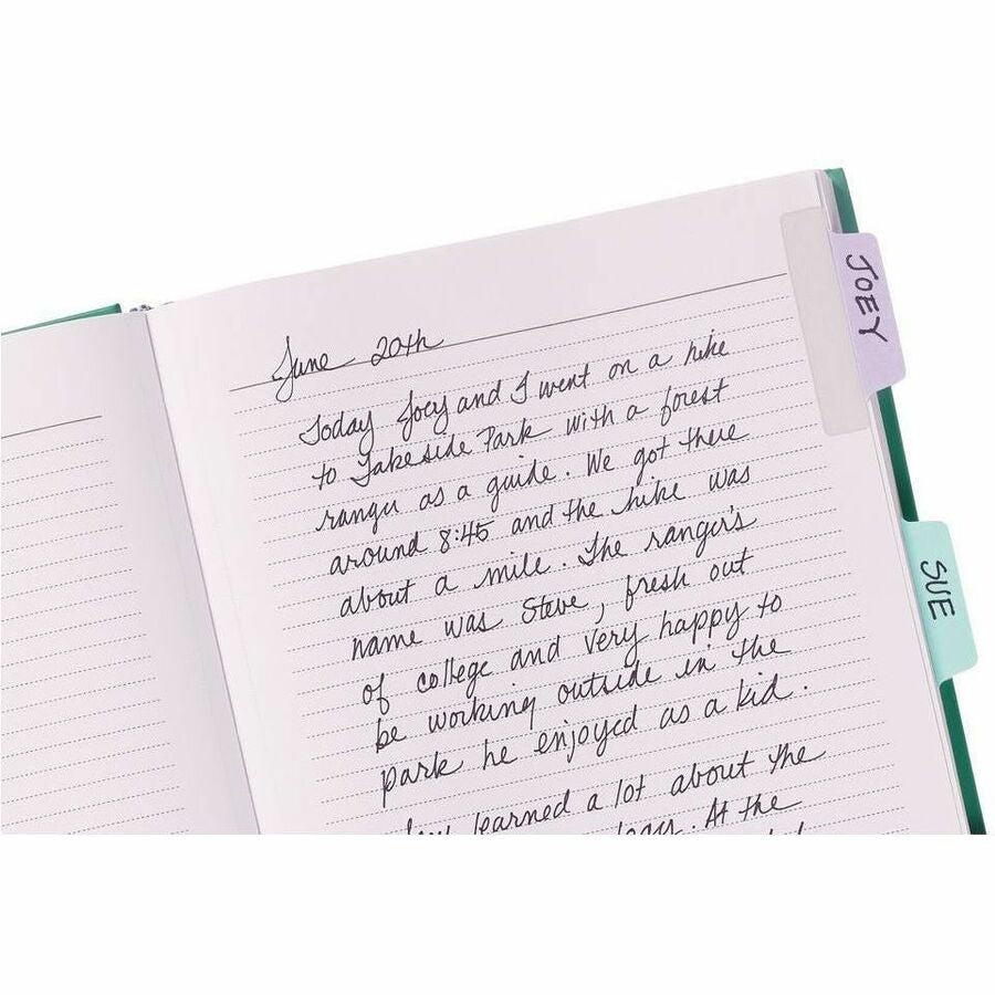Avery® UltraTabs Repositionable Margin Tabs - 48 Tab(s) - 1’’ Tab Height x 2.50’’ Width - Index Accessories & Page