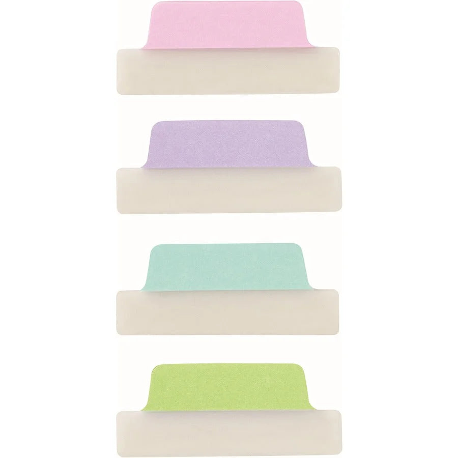 Avery® UltraTabs Repositionable Margin Tabs - Organize with Clear Film & Pastel Colors - Index Accessories Page Markers