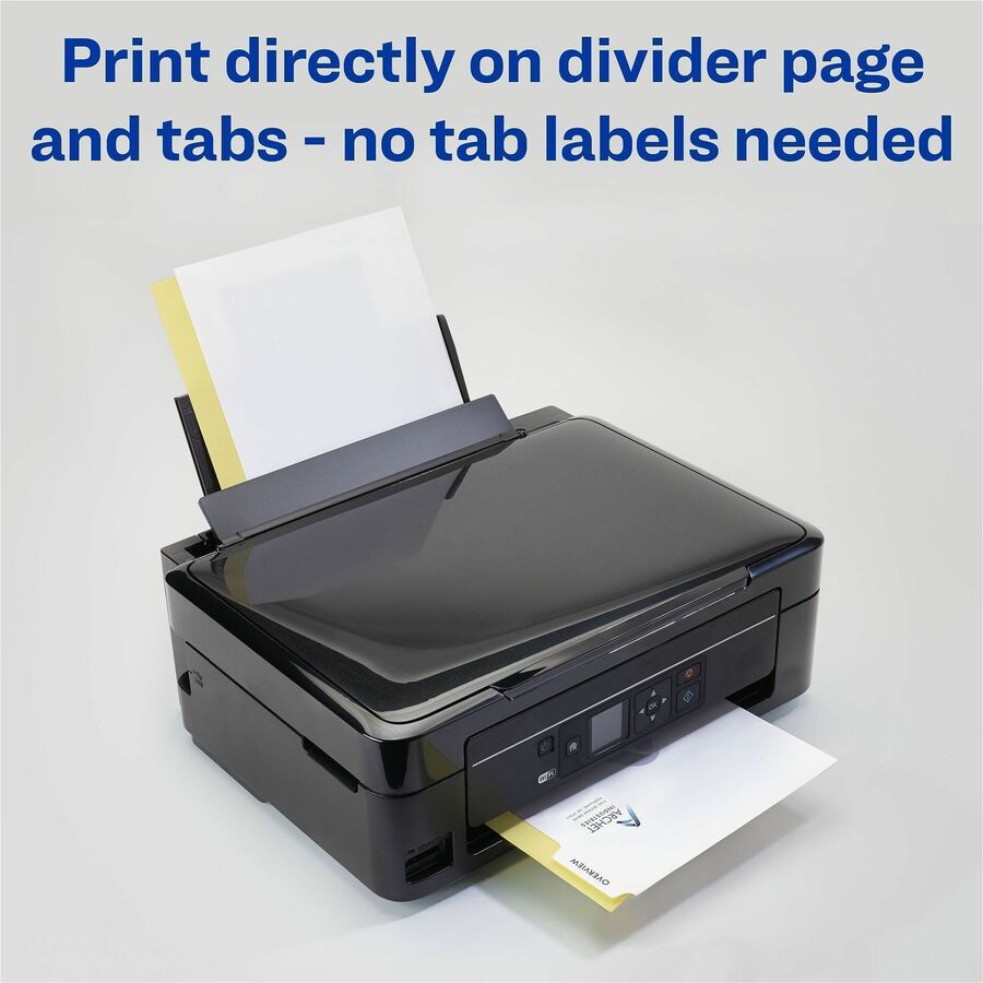 Avery® Unpunched Print-On Dividers - Alternate-Image6