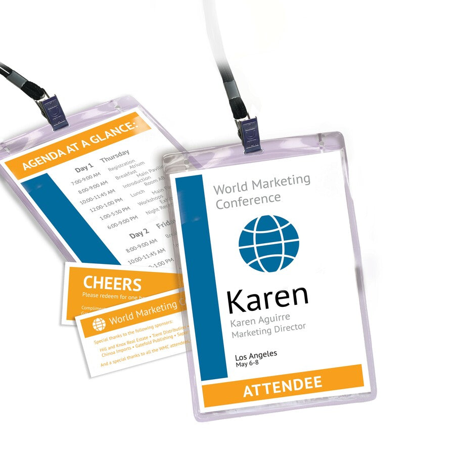 Avery&reg; Vertical Name Badges - Alternate-Image2