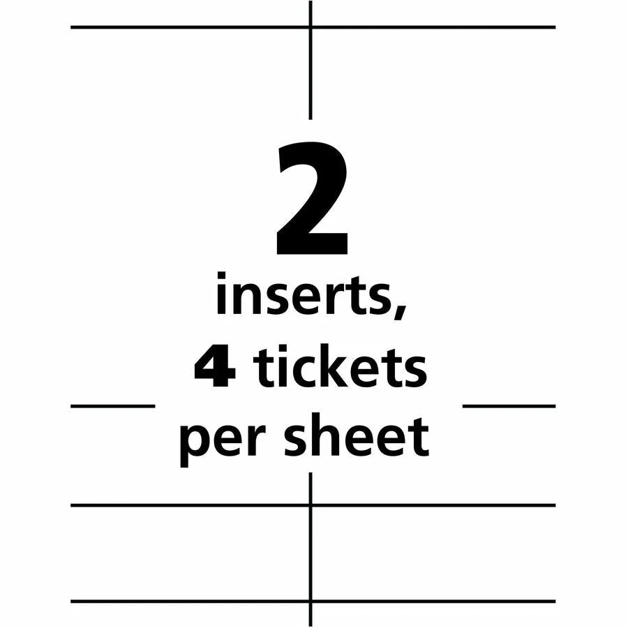 Avery® Vertical Name Badges Kit: PVC Plastic 4-1/4’’ x 6’’ - 75/Box - ID & Supplies