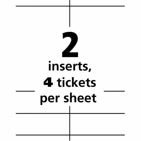 Avery® Vertical Name Badges Kit: PVC Plastic 4-1/4’’ x 6’’ - 75/Box - ID & Supplies