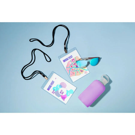 Avery® Vertical Name Badges: Printable Durable & Reusable - White - 375/Carton - ID Badges Supplies