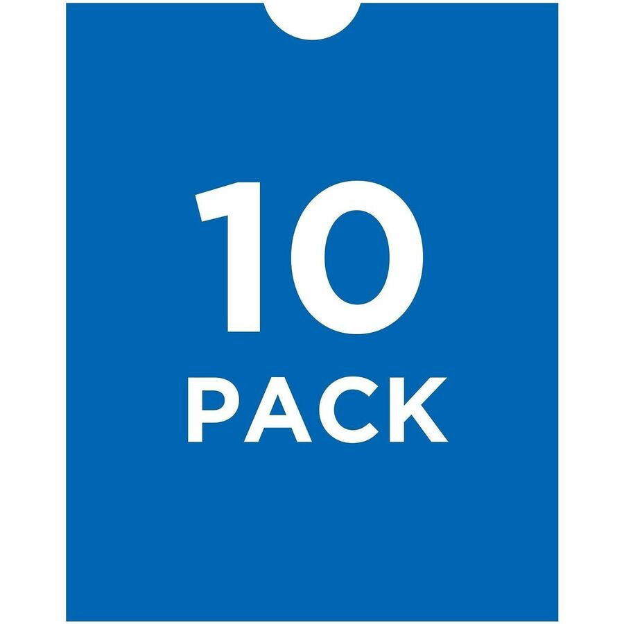 Avery® Vinyl File Pocket - 9’’ x 12’’ - 60 Sheets Capacity - 1 Pocket(s) - Clear - 10 / Pack - Filing Jackets & Pockets
