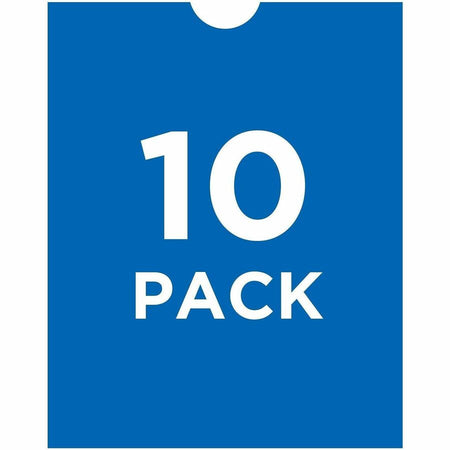 Avery® Vinyl File Pocket - 9’’ x 12’’ - 60 Sheets Capacity - 1 Pocket(s) - Clear - 10 / Pack - Filing Jackets & Pockets