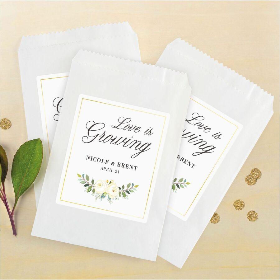 Avery® White Rectangle Labels with Sure Feed Technology - Alternate-Image4