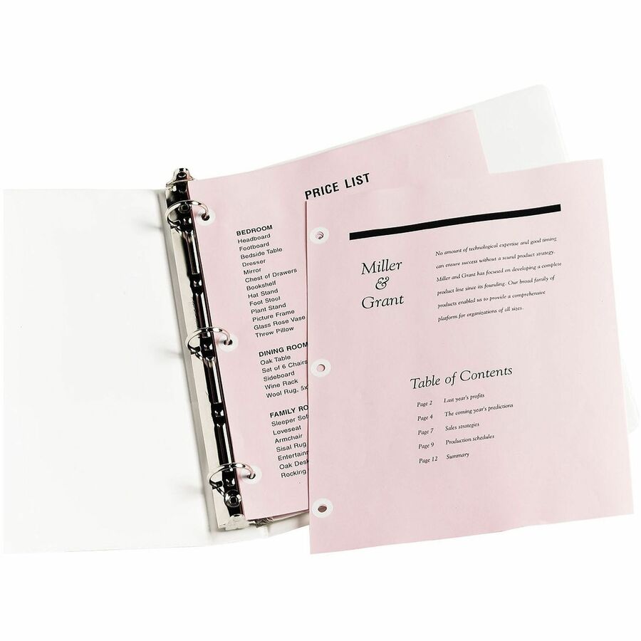 Avery&reg; White Self-Adhesive Reinforcement Labels - Alternate-Image5
