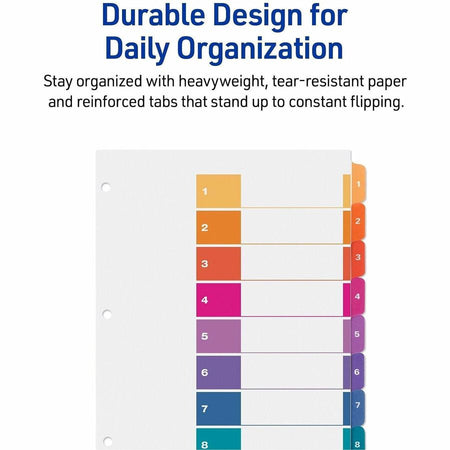 Avery Dividers, 8 Tabs, Ready Index (3 Sets of 11071) - Alternate-Image4
