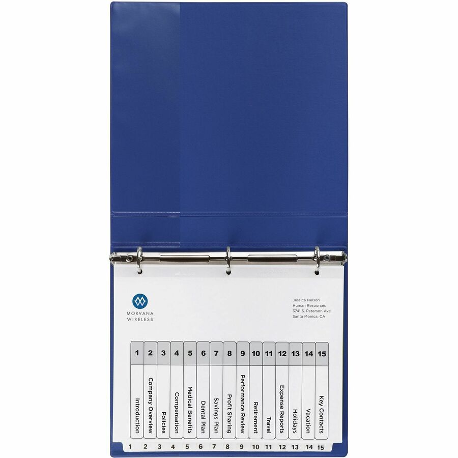 Avery Dividers, 15 Tabs, Ready Index (3 Sets of 11079) - Alternate-Image5