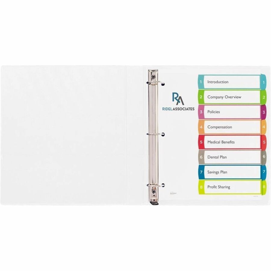 Avery Ready Index Customizable Table of Contents Dividers - Alternate-Image9