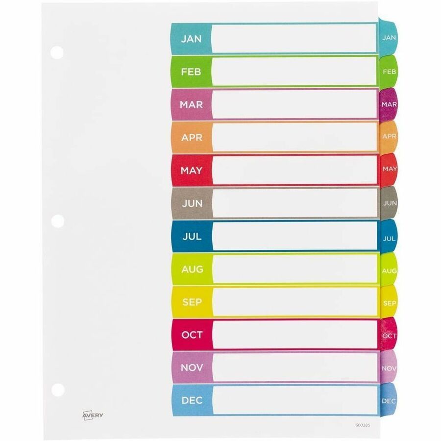Avery Ready Index Customizable Table of Contents Dividers - Alternate-Image11