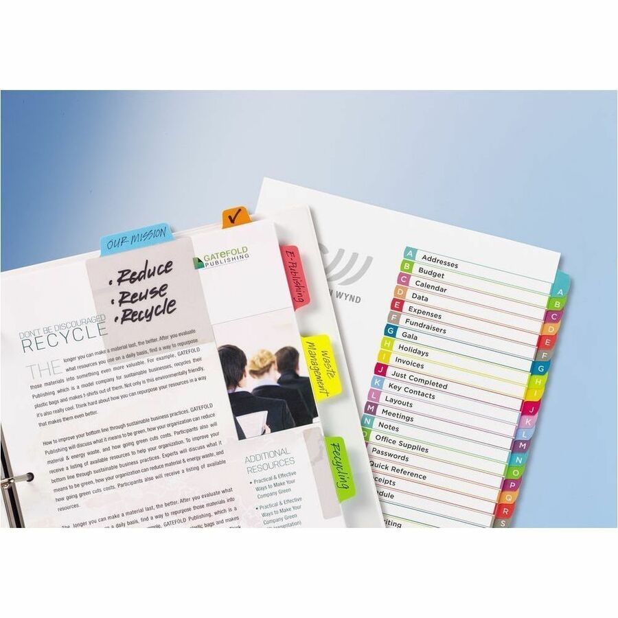 Avery Ready Index Customizable Table of Contents Dividers - Alternate-Image3