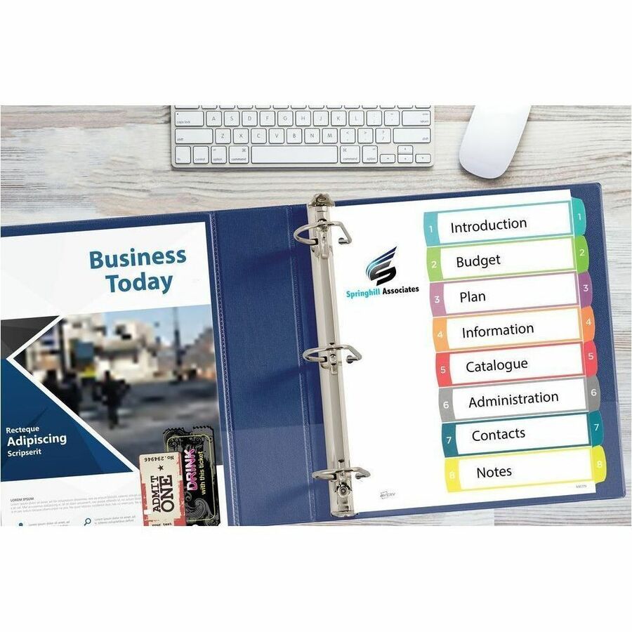 Avery Ready Index Customizable Table of Contents Dividers - Alternate-Image10