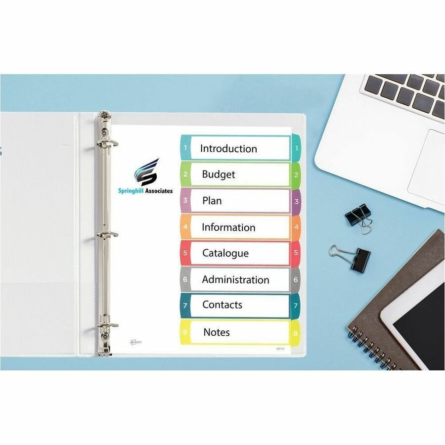 Avery Ready Index Customizable Table of Contents Dividers - Alternate-Image11