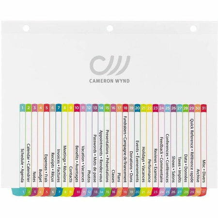 Avery Ready Index Customizable Table of Contents Dividers - Alternate-Image9