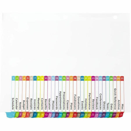 Avery Ready Index Customizable Table of Contents Dividers - Alternate-Image7