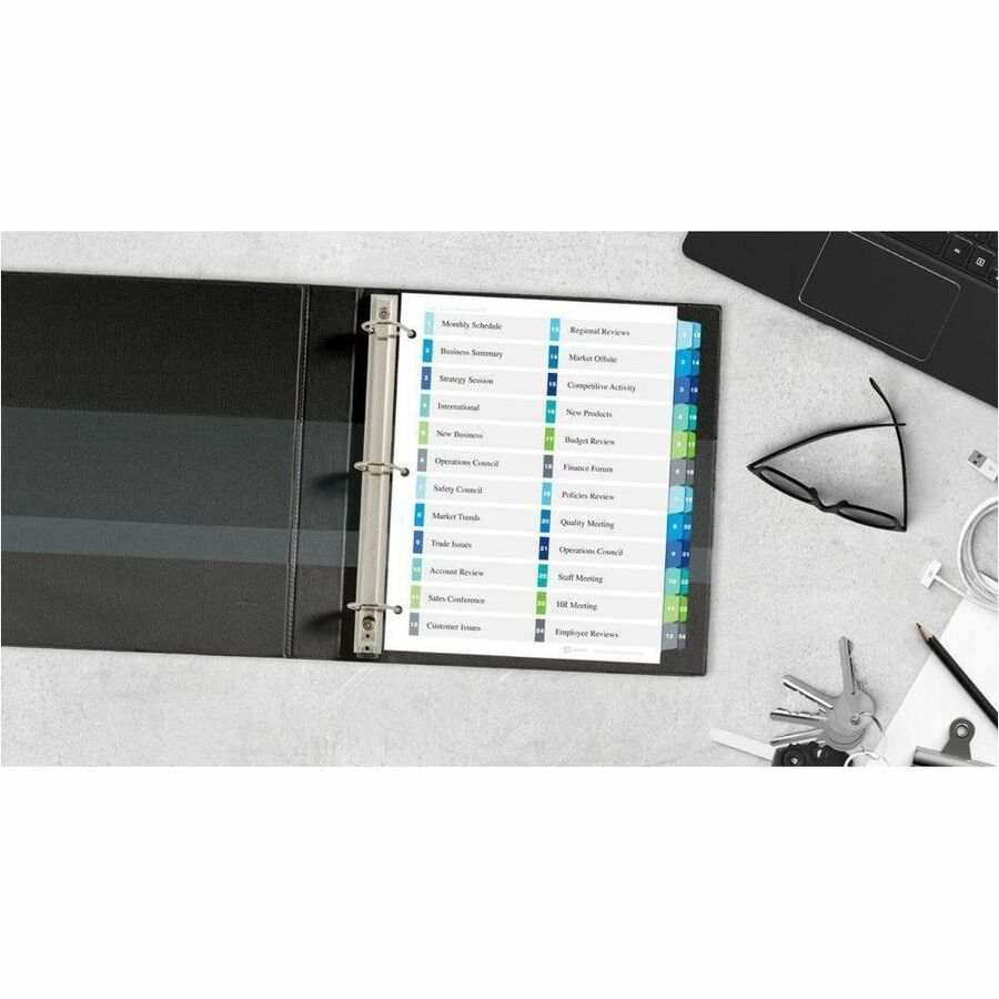 Avery Ready Index® Double Column Table of Content Dividers - Alternate-Image2