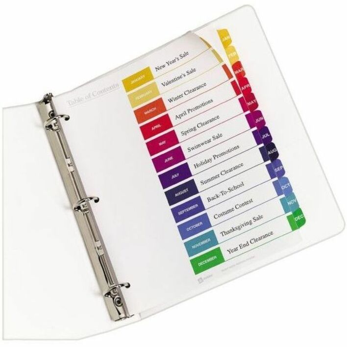 Avery Ready Index Table of Contents Dividers - Alternate-Image2