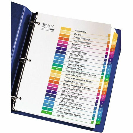 Avery Ready Index Table of Contents Dividers - Alternate-Image2