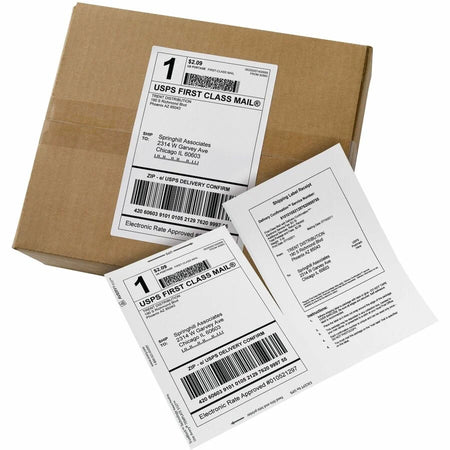 Avery Shipping Labels with Receipt: 5-1/16’’ x 7-5/8’’ 50 - Address
