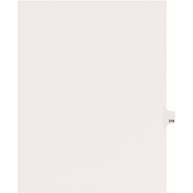 Avery® Side Tab Individual Legal Dividers - 2000