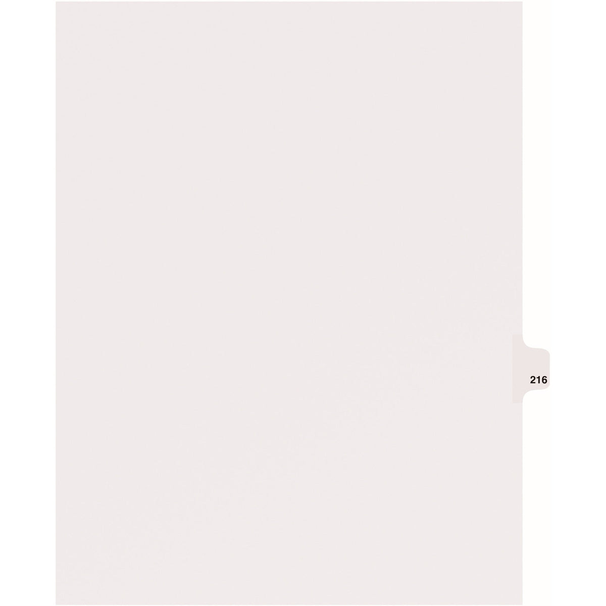Avery® Side Tab Individual Legal Dividers - 2000