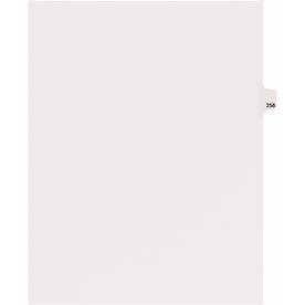 Avery® Side Tab Individual Legal Dividers - 2000